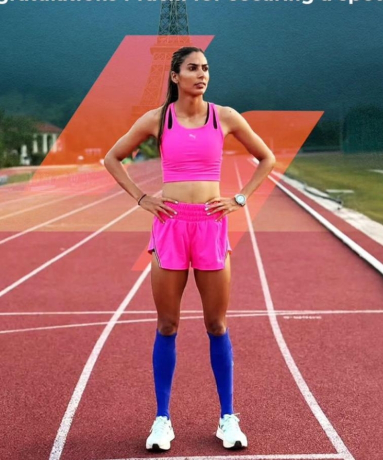 PLW athlete Prachi qualified for the Paris Olympic relay team
